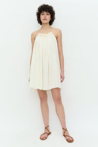 <tc>Mizu Linen Short Dress</tc>